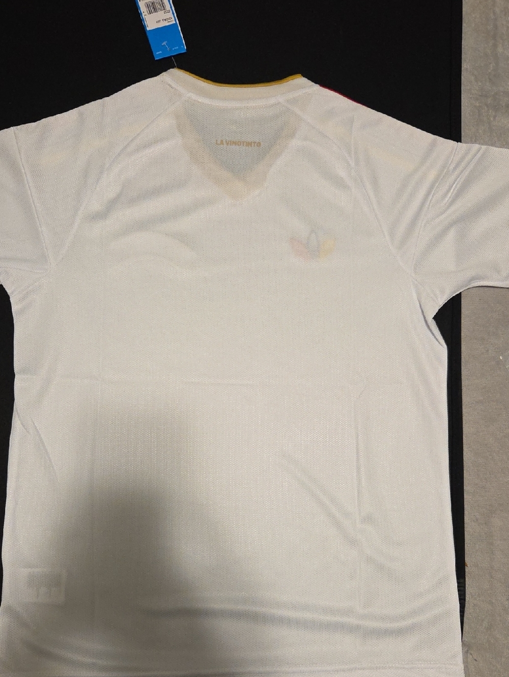 adidas White Venezuela Accent Jersey with Red, Blue & Yellow Details - Picture 7 of 7